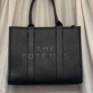 Elegant Black Tote Bag
